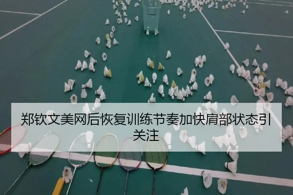 郑钦文美网后恢复训练节奏加快肩部状态引关注